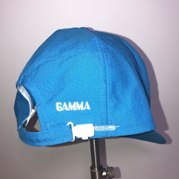 VTG 80s Gamma Trucker Hat Cap Nylon Racket Fraternity Sorority - Picture 4 of 8